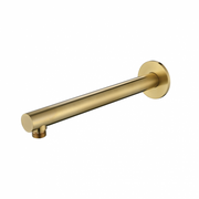 Modern National Round Shower Arm 300mm - Brushed Bronze