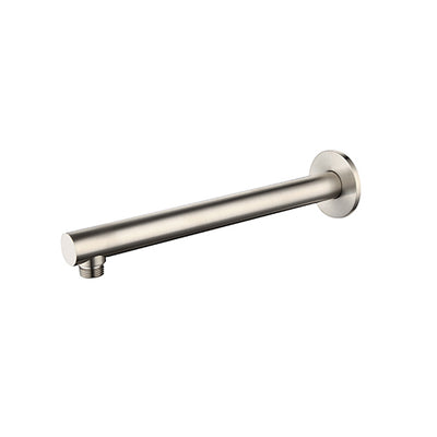 Modern National Round Shower Arm 300mm - Brushed Nickel