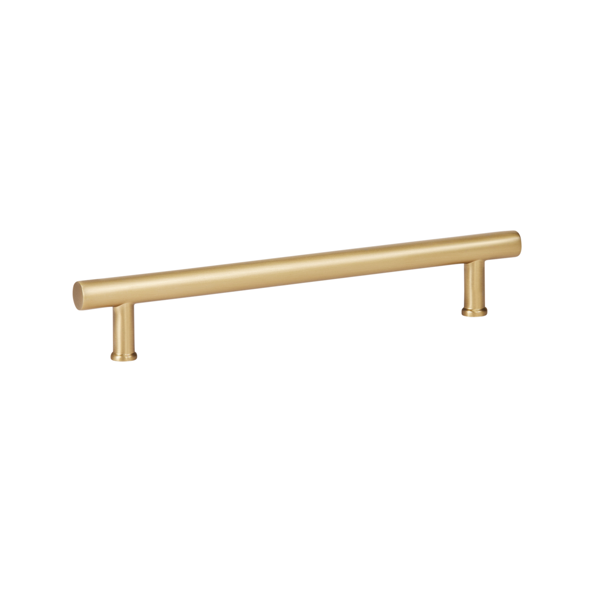 Momo Strano D Handle 160mm in Brushed Satin Brass