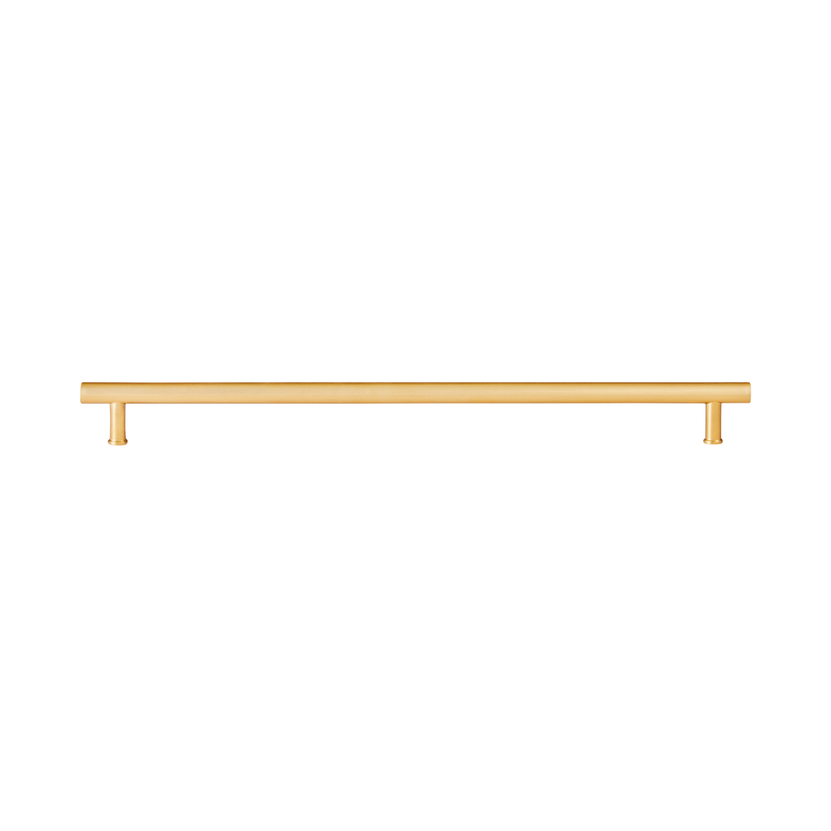 Momo Strano D Handle 320mm in Brushed Satin Brass - view 2
