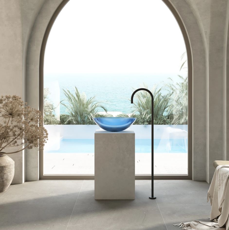Cassa Design Wow Oval Translucency Resin Stone Basin