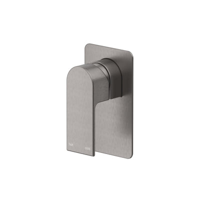 Bella Vista Beki Shower Mixer - Square Plate - Trim Kit Only - Gunmetal