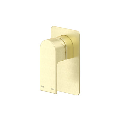 Bella Vista Beki Shower Mixer - Square Plate - Trim Kit Only - French Gold