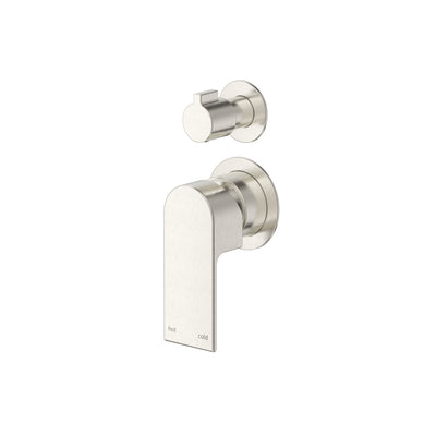 Bella Vista Eleniko Shower Mixer Diverter - 2P - Trim Kit Only - Brushed Nickel