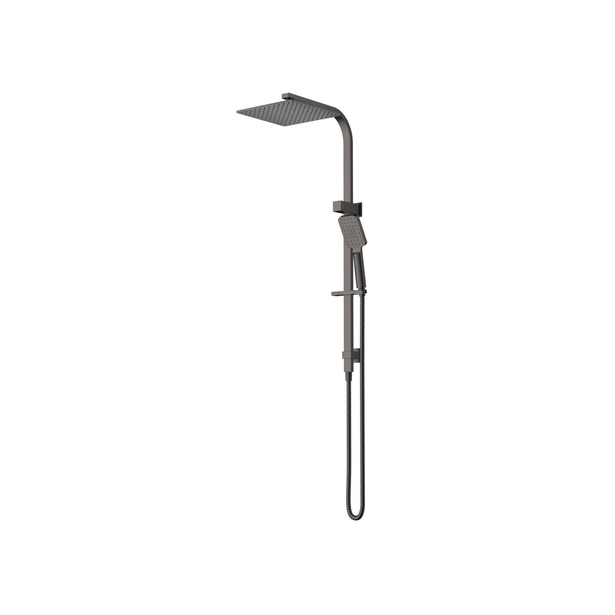 Bella Vista Cresta Dual Shower Rail - Black