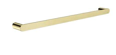 Meir Curvae Single Towel Rail 600mm Tiger Bronze