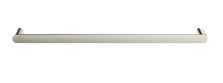 Meir Curvae Single Towel Rail 600mm Brushed Nickel
