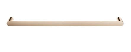Meir Curvae Single Towel Rail 600mm Champagne