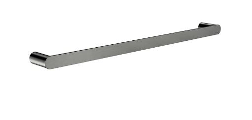 Meir Curvae Single Towel Rail 600mm Gunmetal