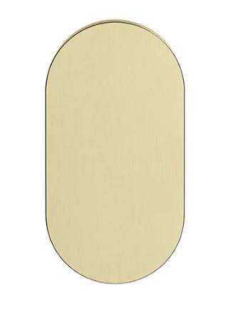 Meir Curvae Single Robe Hook - Tiger Bronze