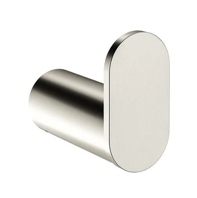 Meir Curvae Single Robe Hook - Brushed Nickel