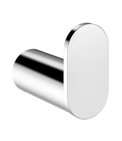 Meir Curvae Single Robe Hook - Chrome