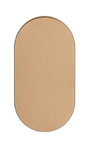 Meir Curvae Single Robe Hook - Lustre Bronze
