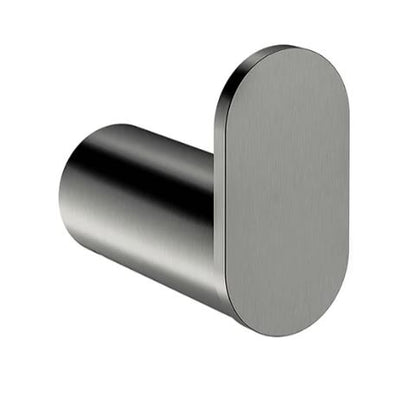 Meir Curvae Single Robe Hook - Gunmetal