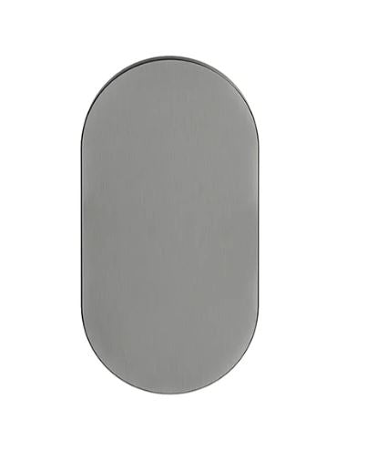 Meir Curvae Single Robe Hook - Gunmetal
