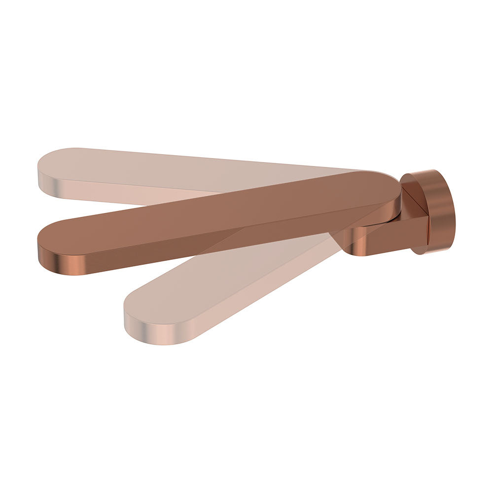 Rondo Swivel Bath Outlet Brushed Copper