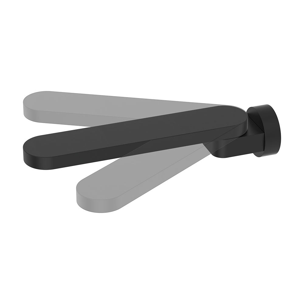 Rondo Swivel Bath Outlet Matte Black