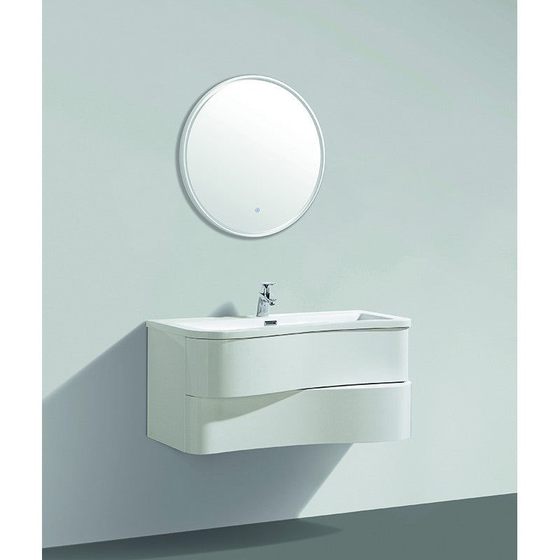 BelBagno Round LED Mirror