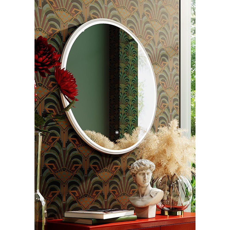BelBagno Round LED Mirror