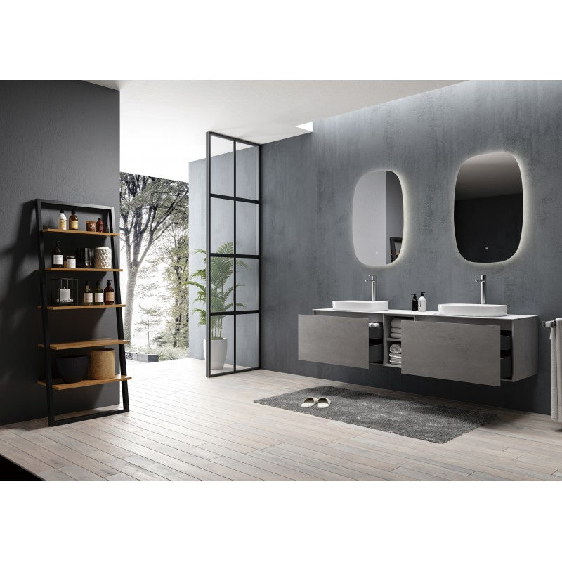 BelBagno Q-Line LED Mirror