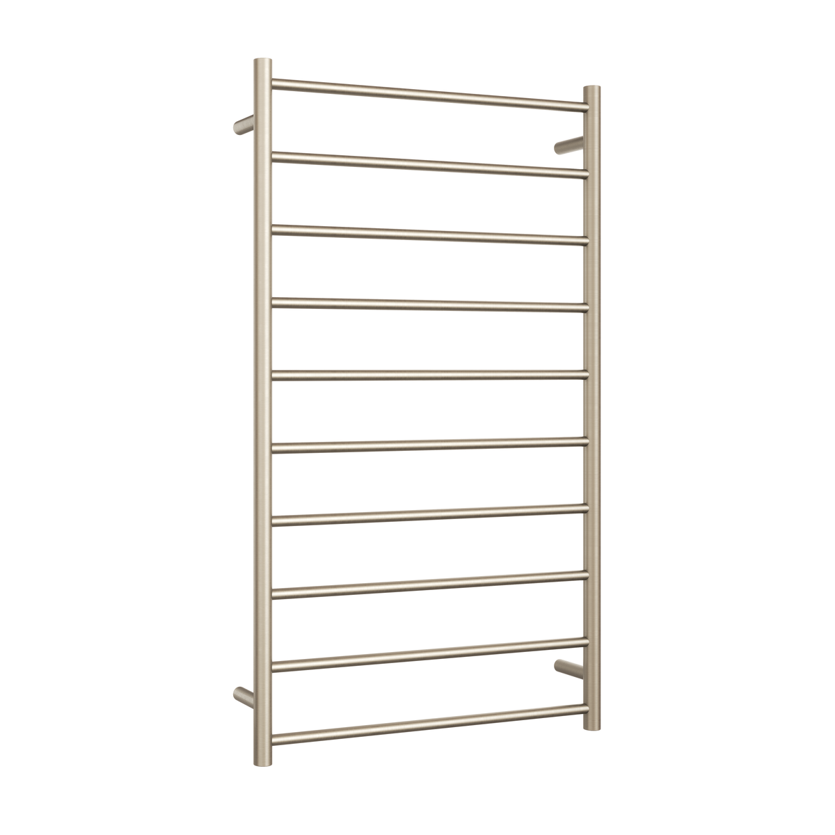 Thermogroup Thermorail 240V Straight Round Heated Ladder Rail Brushed Nickel