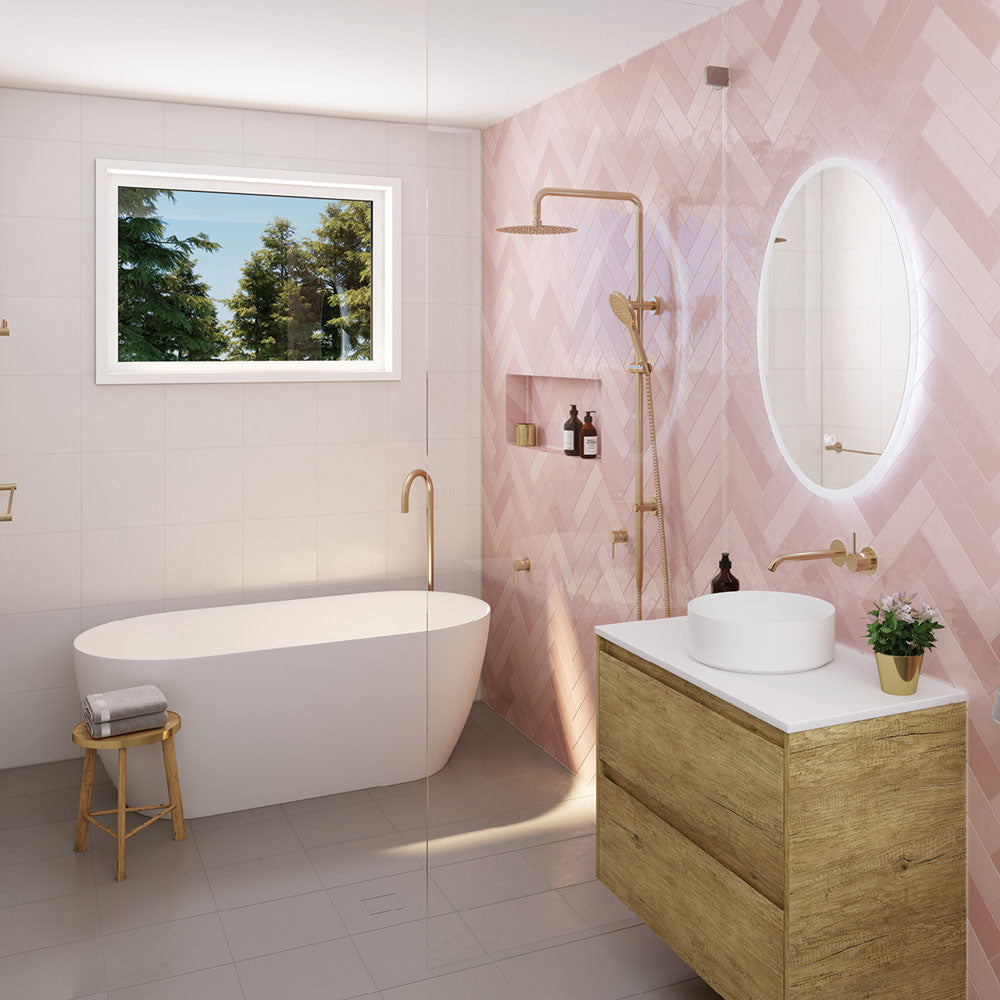 Fienza Kaya Solid Surface Bath 1700mm