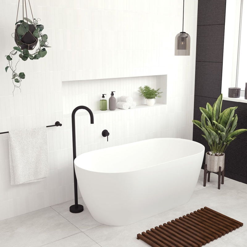 Fienza Kaya Solid Surface Bath 1500mm