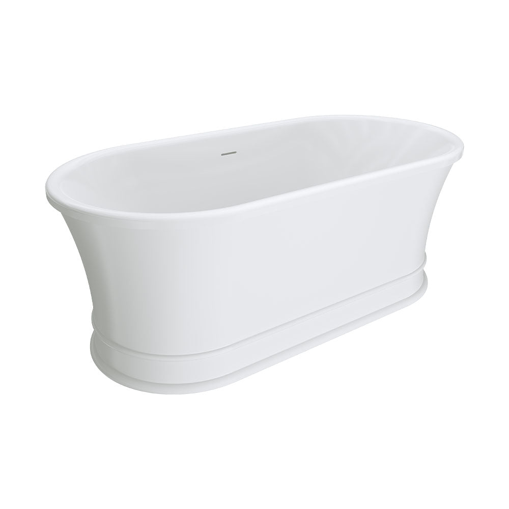 Fienza Lillian Freestanding Solid Surface and Acrylic Bath 1500mm