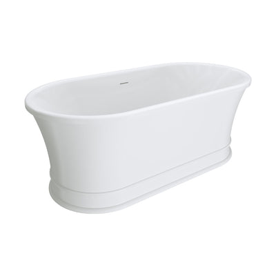 Fienza Lillian Freestanding Solid Surface and Acrylic Bath 1500mm