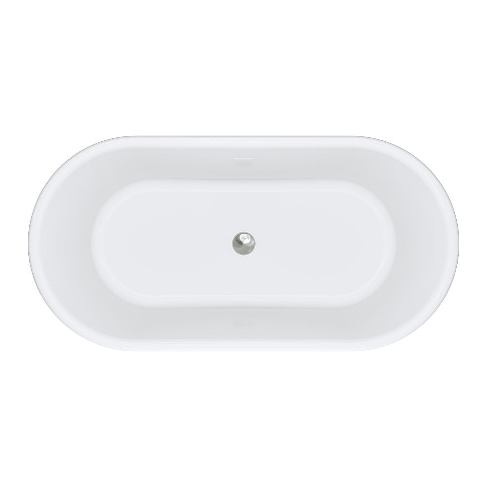 Fienza Lillian Freestanding Solid Surface and Acrylic Bath 1500mm