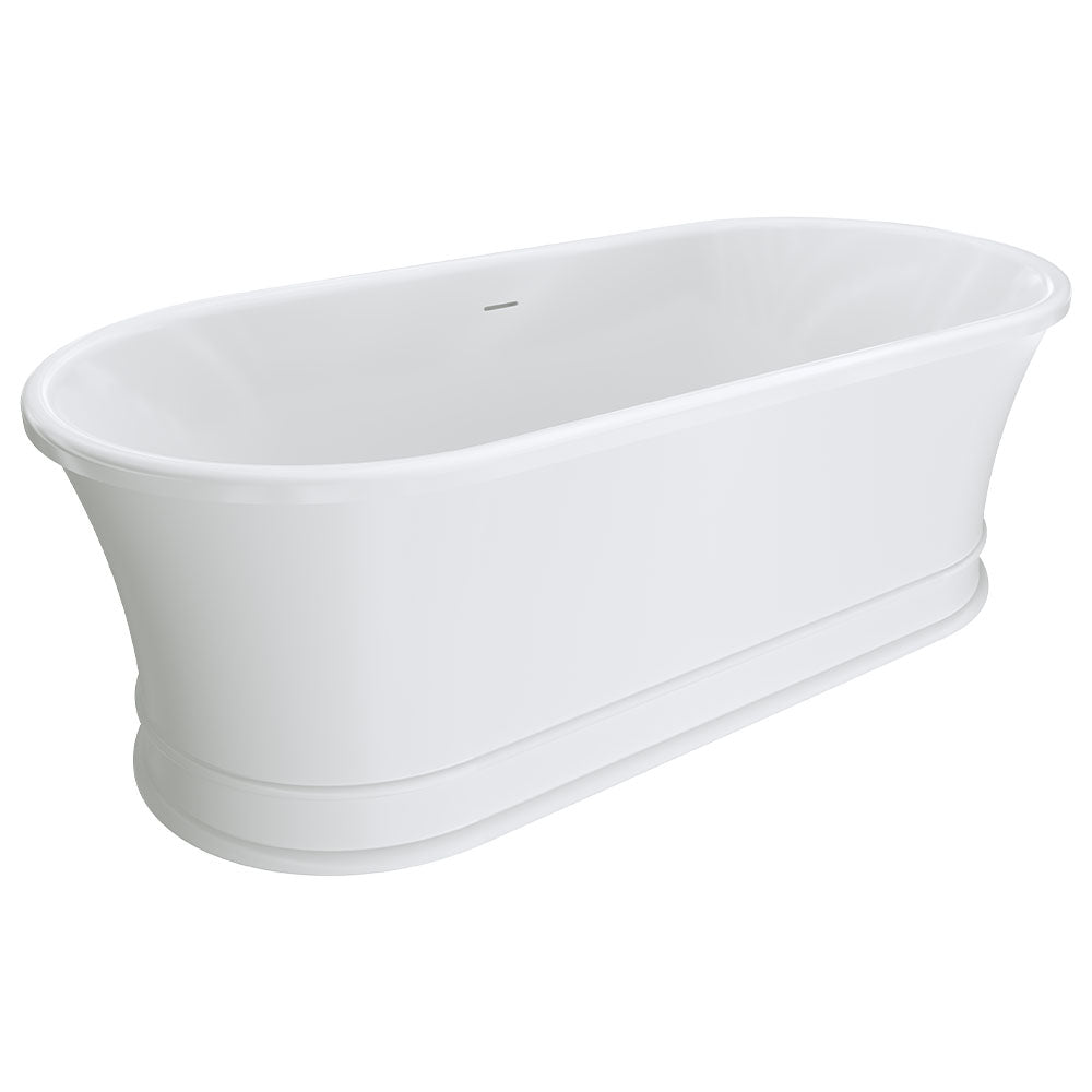 Fienza Lillian Freestanding Solid Surface and Acrylic Bath 1700mm