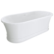 Fienza Lillian Freestanding Solid Surface and Acrylic Bath 1700mm