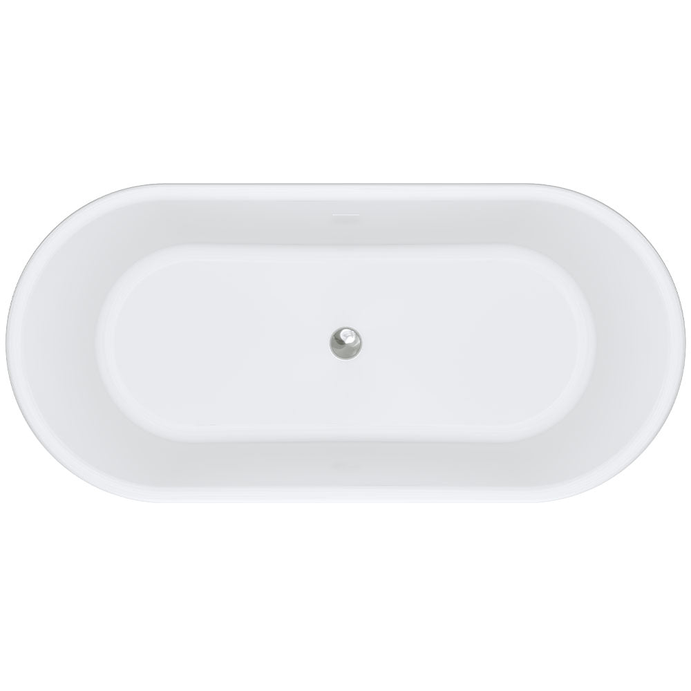 Fienza Lillian Freestanding Solid Surface and Acrylic Bath 1700mm