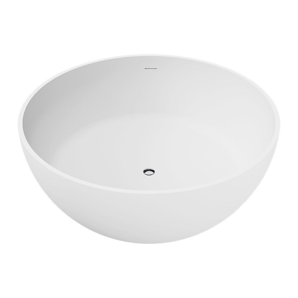 Fienza Shinto Round Solid Surface Bath 1500mm