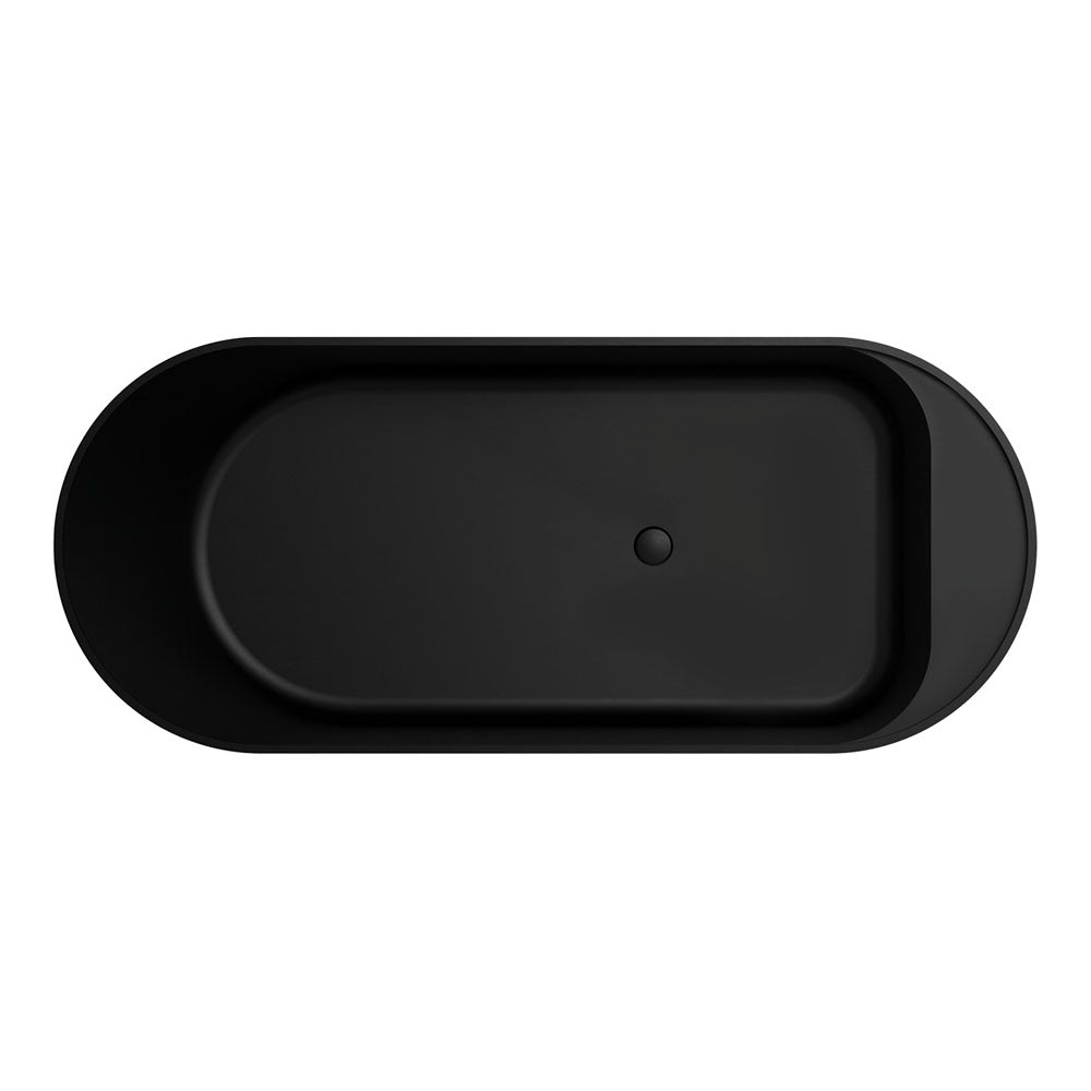 Minka Solid Surface Bath 1700mm Matte Black