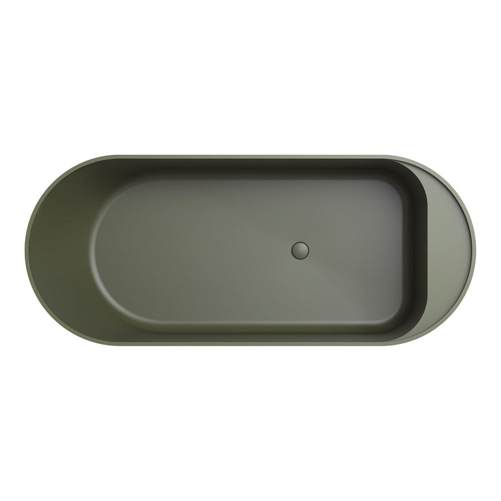 Minka Solid Surface Bath 1700mm Forest — Designer Bathware