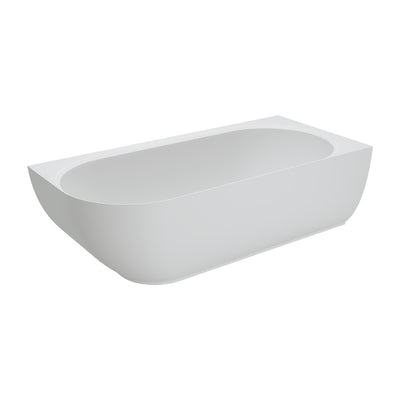 Matta Left-Hand Solid Surface Corner Bath, 1700mm