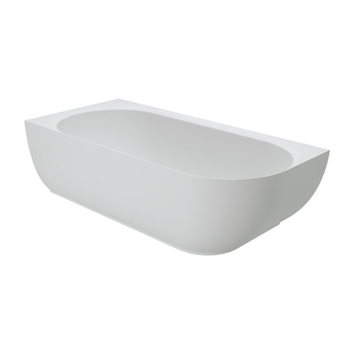 Matta Right-Hand Solid Surface Corner Bath, 1700mm
