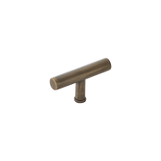 Momo Strano T Knob 60mm in Antique Brass