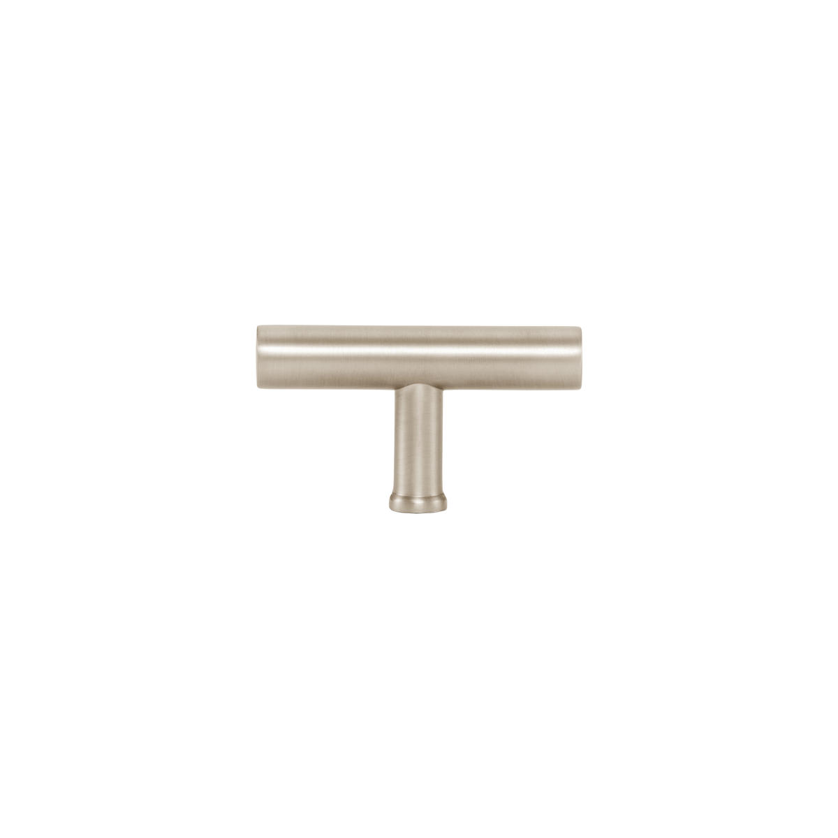 Momo Strano T Knob 60mm in Dull Brushed Nickel - view 2