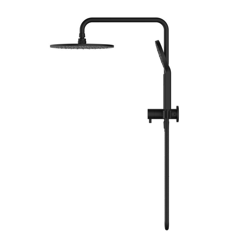 Modern National Star Compact Half Shower Column Set Matte Black