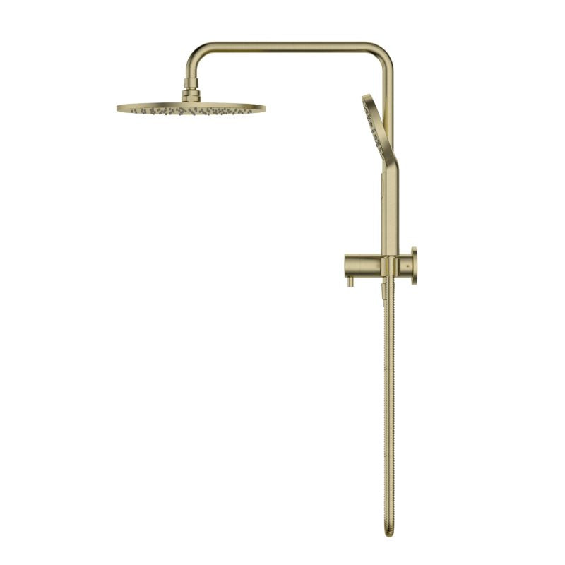 Modern National Star Compact Half Shower Column Set Brushed Bronze