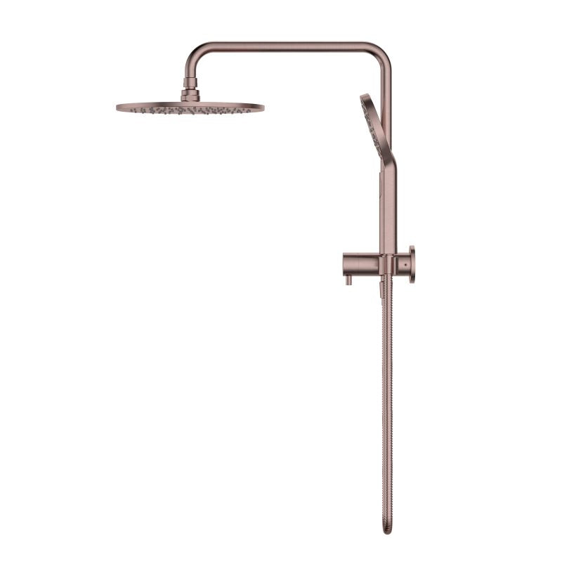 Modern National Star Compact Half Shower Column Set Champagne