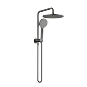 Modern National Star Compact Half Shower Column Set Gun Metal