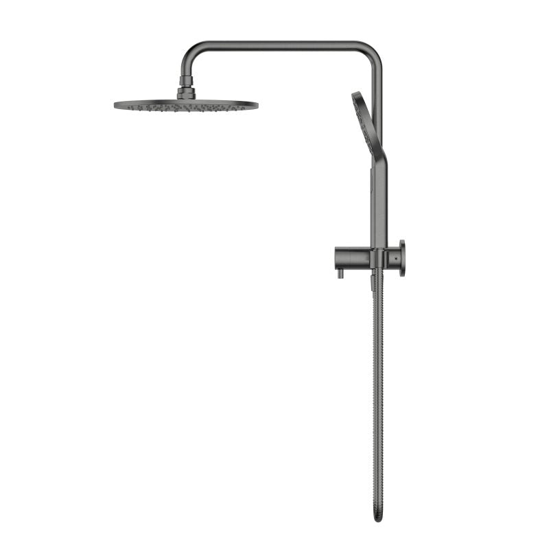 Modern National Star Compact Half Shower Column Set Gun Metal