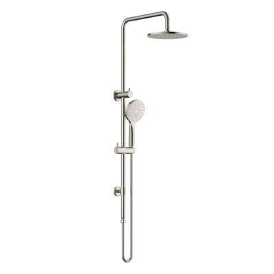 Modern National Star Project Shower Column Set Brushed Nickel
