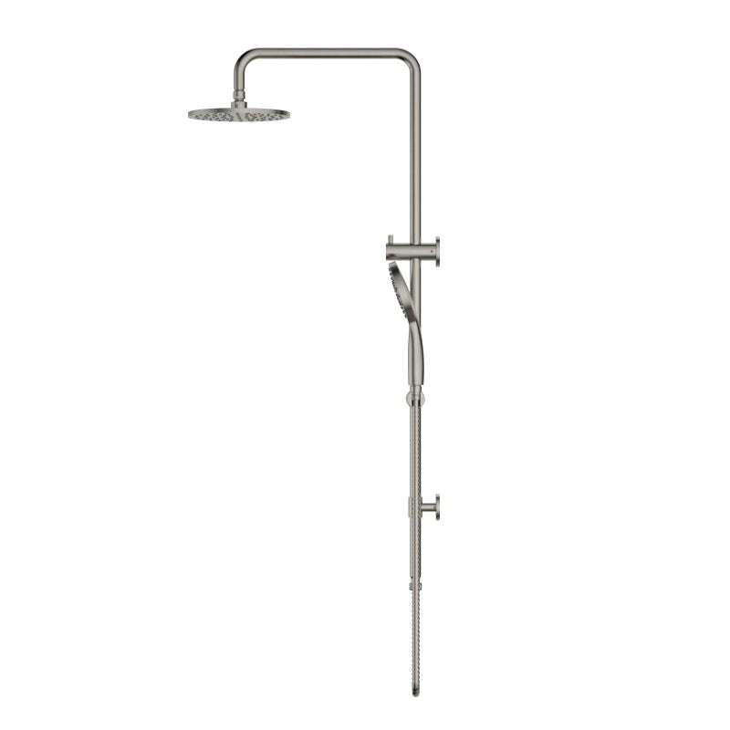 Modern National Star Project Shower Column Set Brushed Nickel