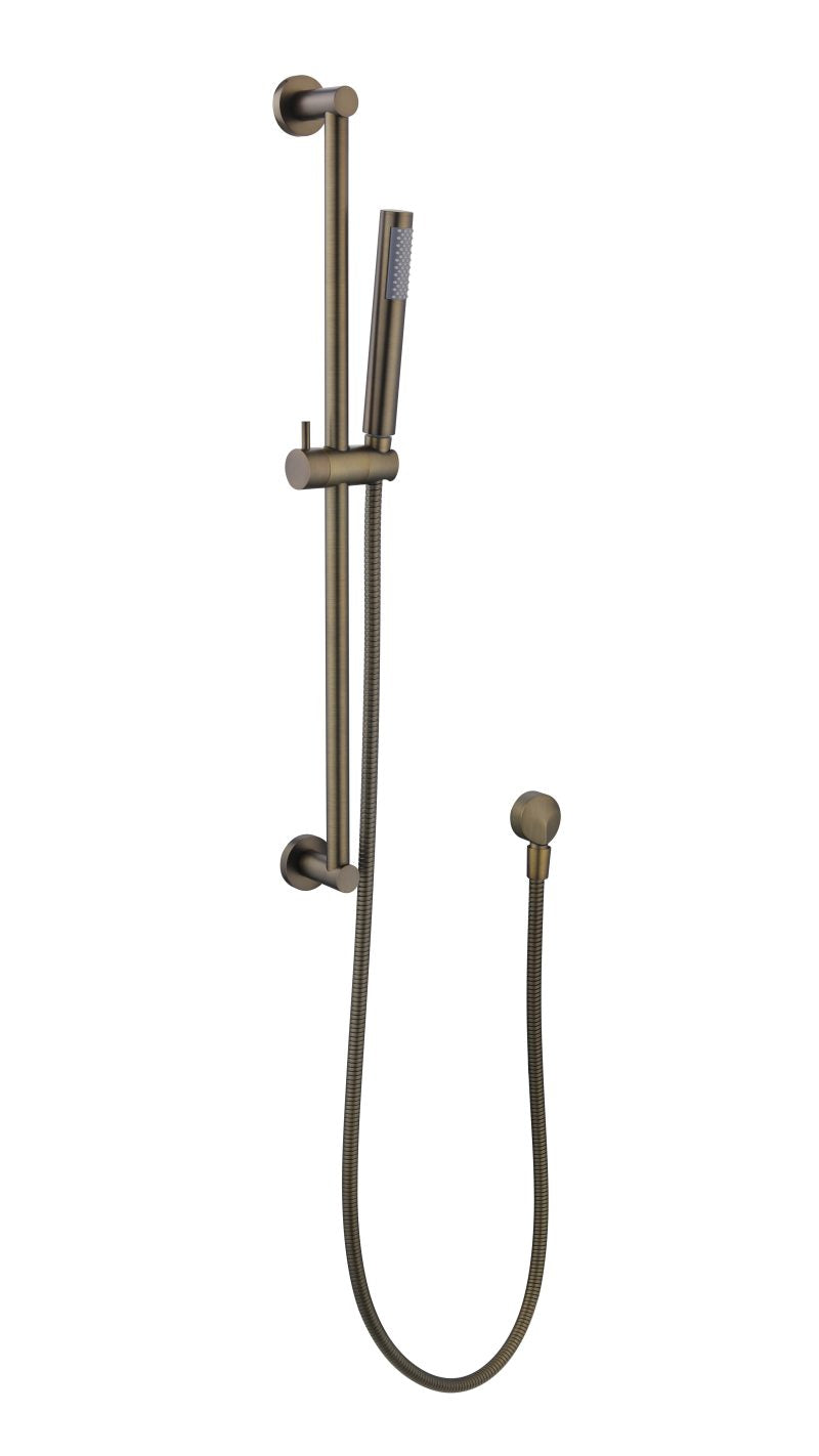 Modern National Star Shower On Rail Antique Brass