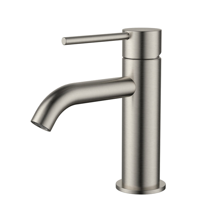 Modern National Star Mini Basin Mixer Curved Spout