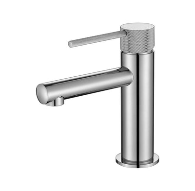 Modern National Star Mini Basin Mixer With Knurled Handle